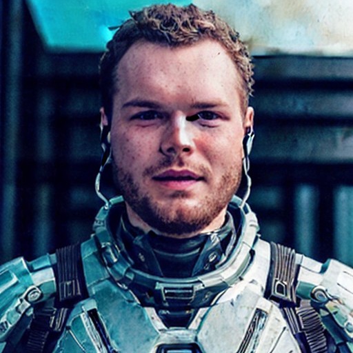 Edited photo of the person